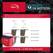 Brake Pad Fitting Kit fits MARCOS MARTINA 2.0 Front 91 to 94 NER Apec Quality