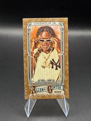 Jazz Chisholm Jr. 2025 Topps Allen & Ginter Mini Gold Border #74