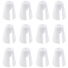 12 PCS 1.5x1.25-inch Plastic Sewing Machine Bobbin Clamps Tapered Thread Holder