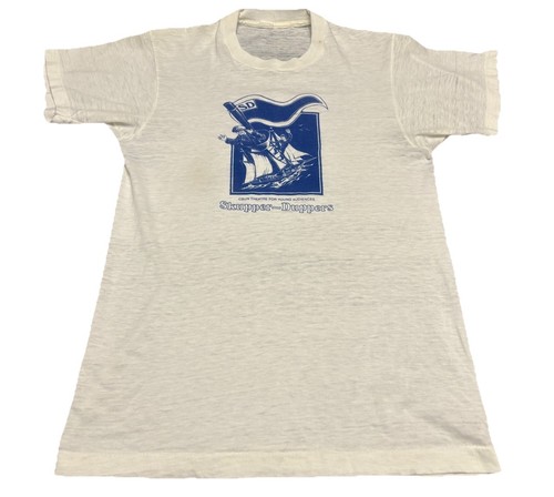Vintage Paper Thin Theatre T Shirt Distressed Worn 70s 80s M Single Stitch