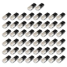 50pcs Electrical Wire Plug in Connectors for 18-22 AWG with Locking Buckle Black
