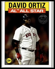 2021 Topps 1986 Topps 35th Anniversary All-Stars #86AS-43 David Ortiz Red Sox