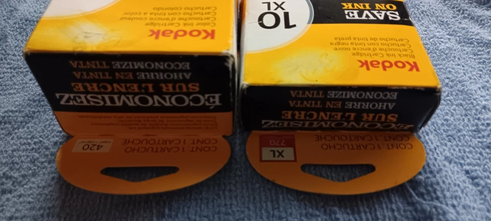 Kodak 10C Colour Ink & Kodak 10XL Black Cartridge New & Sealed - Image 3 of 4