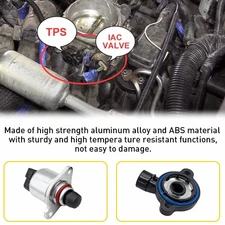 New Throttle Position Sensor& Idle Air Control Valve Set For Silverado Chevrolet