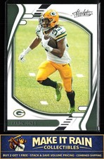 Aaron Jones 2021 Panini Absolute #60 Green Bay Packers Football