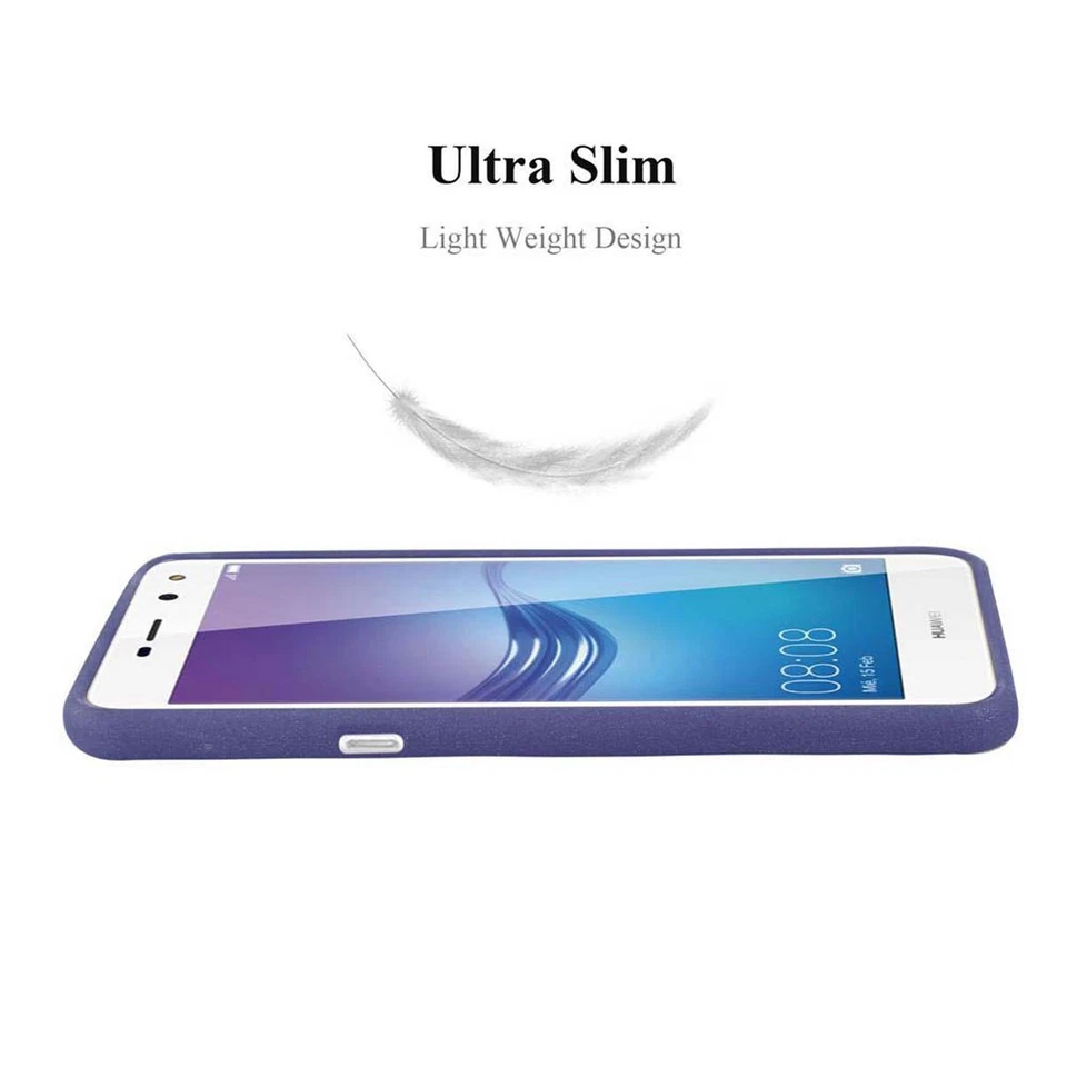 Funda para Huawei Y5 2017/Y6 2017 Protección Teléfono TPU Silicona Delgada Foto 4 de 4