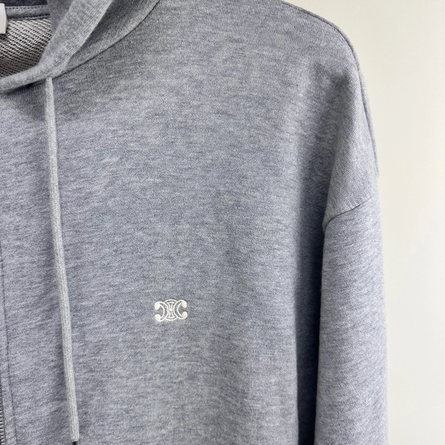 Celine Felpa con Cappuccio Trionfo Sciolto Cotone Cashmere M 2411 123794410