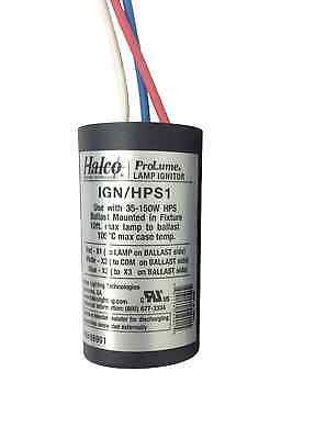 #ad Halco 55901 IGN HPS1 35 150W HID High Pressure Sodium HPS Ignitor Starter 18666 $19.98