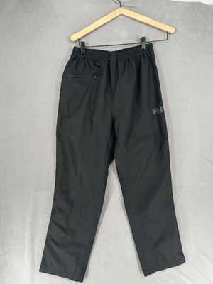 Helly Hansen Pants Mens Medium Black Rain Jogger Straight Hiking Outdoor