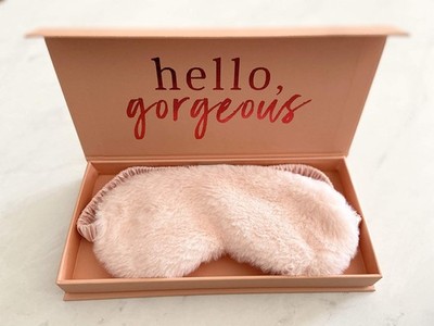 Love Supplies Know Your Worth 100 Mulberry Silk Sleep Eye Mask Luxury Gift -