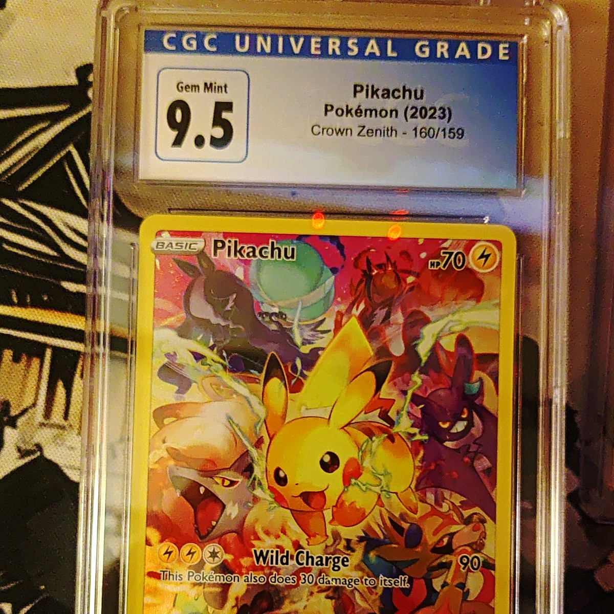 Pokémon TCG Secret Rare Grade 9.5 English Collectible Individual