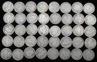 $10 FACE ROLL 40 BARBER QUARTERS 90% SILVER US COINS MIXED DATES NO RESERVE NR