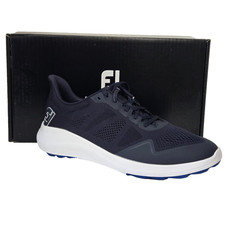 FootJoy Men's Flex Spikeless Golf Shoes Sneakers Previous Season Style Navy 9