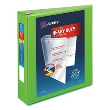 Avery 79776 3 Rings 2" Capacity Heavy-Duty View Binder w/ DuraHinge New