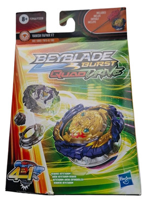 Beyblade Burst QuadDrive Vanish Fafnir F7 Starter Set Kreisel Hasbro Neu