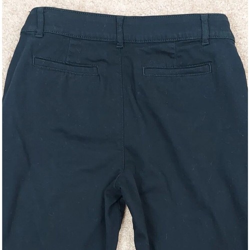 Style And Co Womens 10p Black Capri Crop Pants Knee Length Summer Golf - Picture 4 of 9