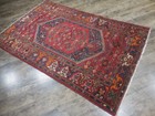 Authentic Vintage Turkish Rug,Geometric Adana Turkish Rug 4.2x6.6 Ft — photo 6