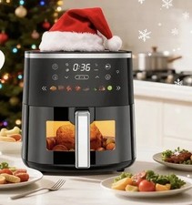 Premium Air Fryer -Great Capacity 6 QT Perfect gift-Crispy and healthy food