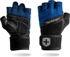 Training Grip Wrist Wrap Gloves - Enhanced Grip & Wrist Support, Breathable Lycr