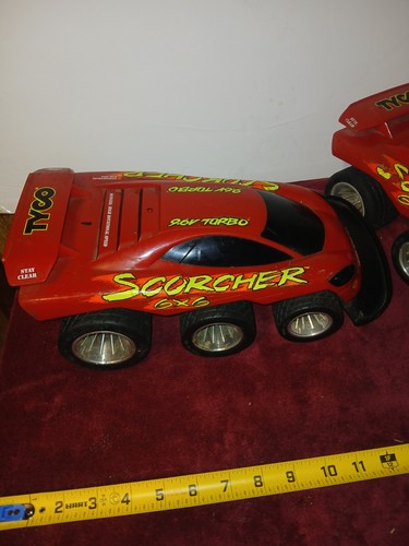 Two Tyco Rc Scorcher Remote Control Cars - Picture 12 of 24
