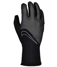 Nike 360 Sphere Running Gloves Black Sz L New