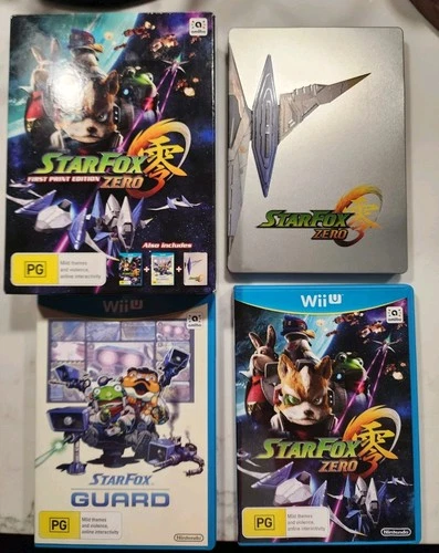 StarFox Zero First Print Edition Nintendo WiiU, VGC., Complete, AUS PAL