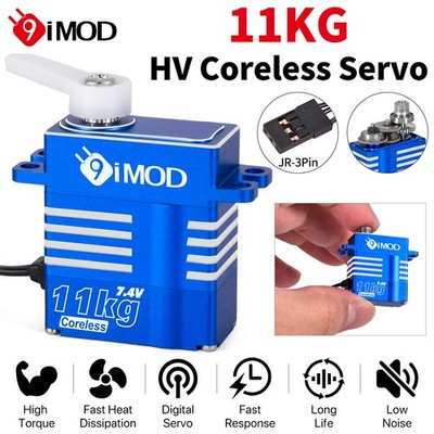 9IMOD 11KG Digital Servo Coreless Metal Gear 180°/270° für 1/8 1/10 1/12 RC Auto