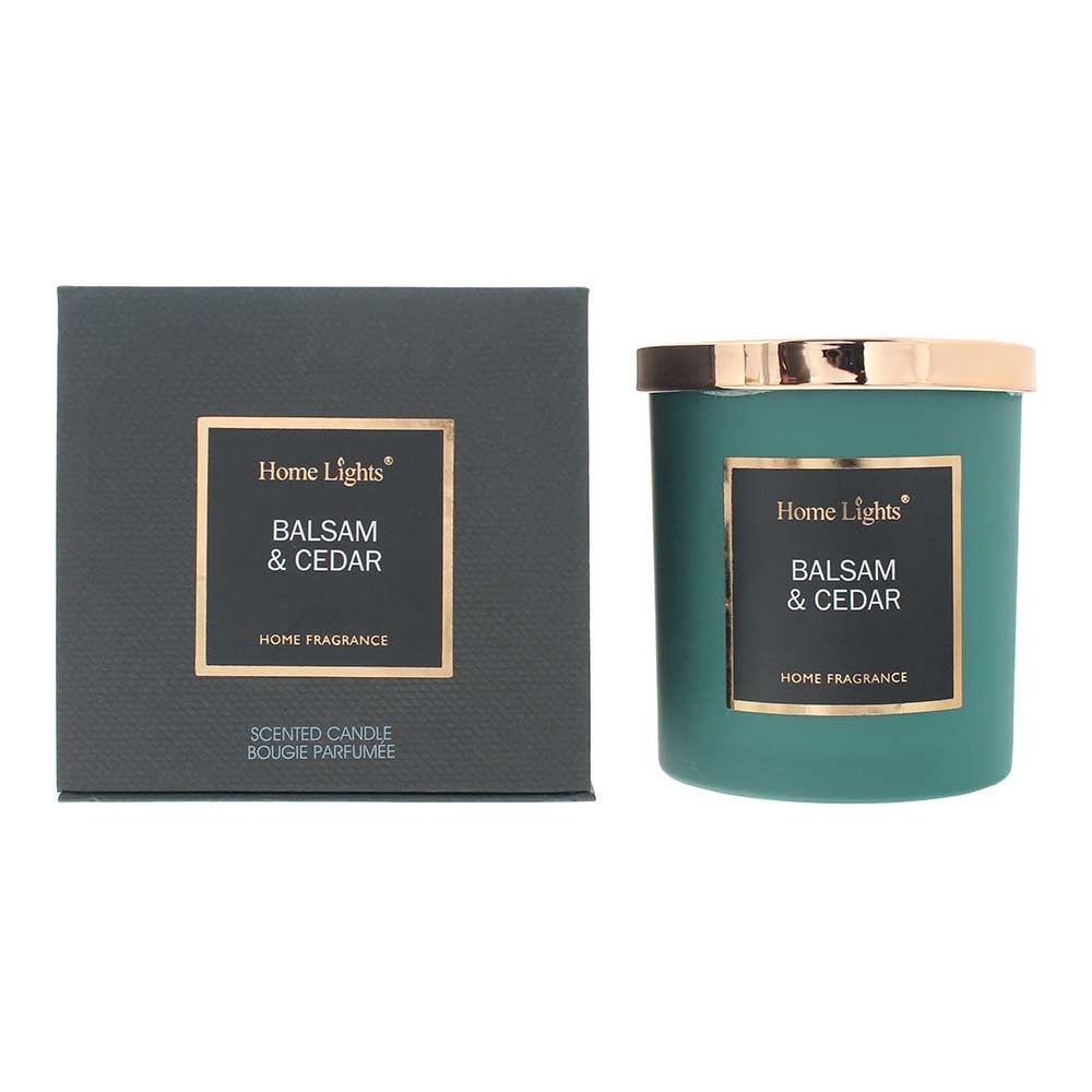 Men's Home Lights Balsam & Cedar Candle Green 215G - Image 2