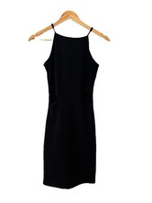 Prettylittlething Size 6  Little Black Dress Short Sleeveless Polyester Women’s￼