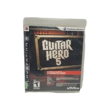 Guitar Hero 5 (Sony PlayStation 3, 2009) PS3 CIB Complete Tested Working