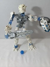 LEGO Bionicle: Toa Inika Set #8732 - TOA MATORO 100% Complete W/ Light Up Sword