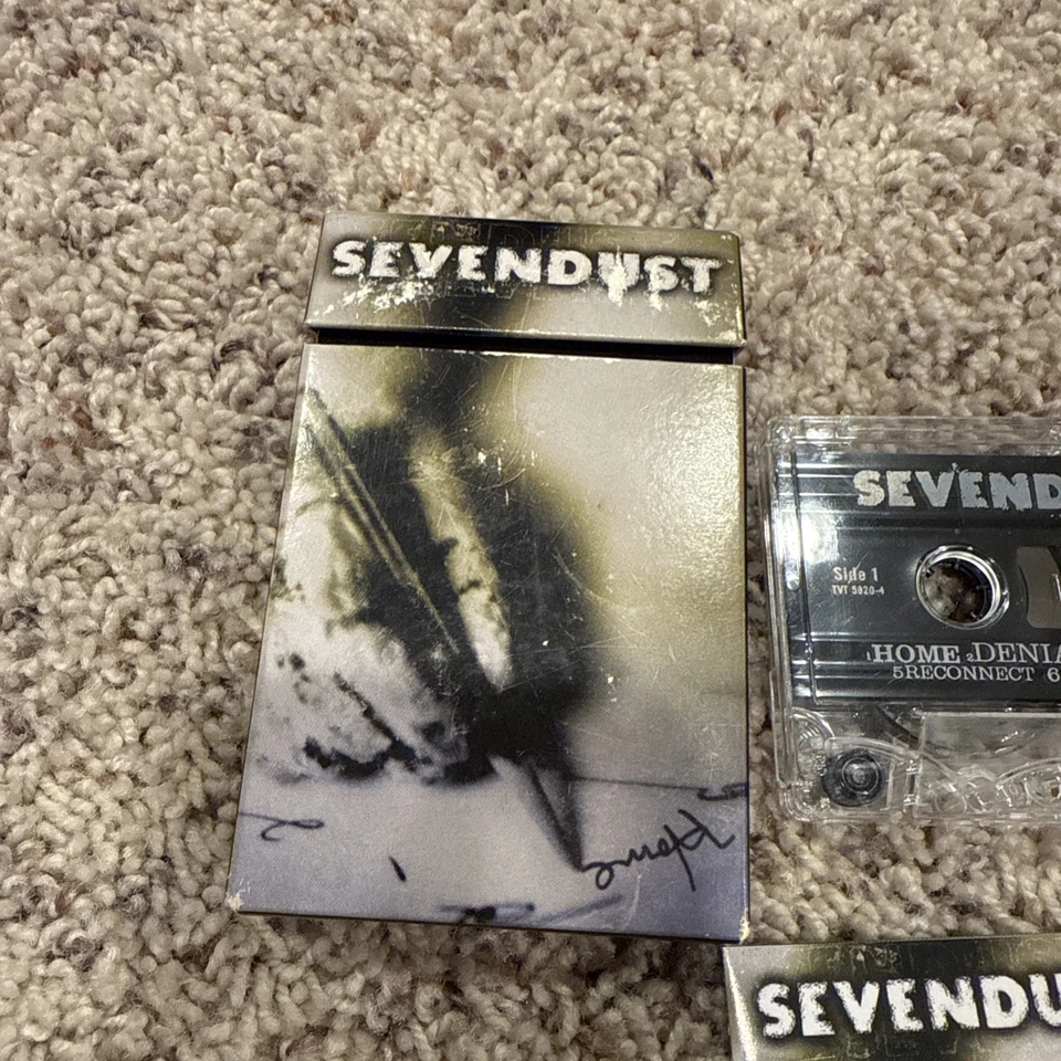 Sevendust Home CASSETTE TAPE 1999 Album TVT Cardboard Box Package FREE SHIPPING - Image 2 of 4