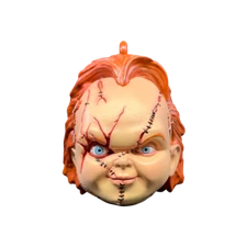Chucky Ornament Head Bride Childs Play Horror Movie Christmas Holiday Halloween