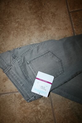 NWT ATHLETA GIRL SCHOOL DAY STRETCH GRAY JEANS SIZE 14