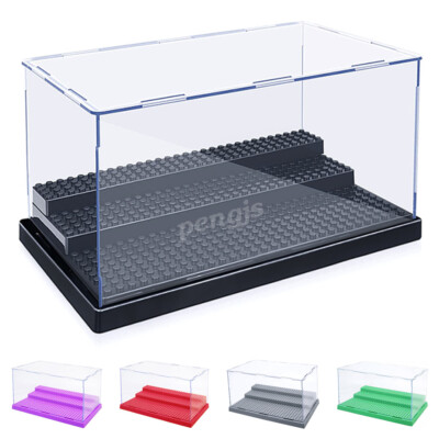 3-Schicht Minifigur Ziegel Aufbewahrungs Acryl Mini Figuren Baukasten Vitrine