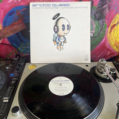 Artic Quest Black Smoke White Smoke 12'' Holland Trance Electronic Armind  vinyl