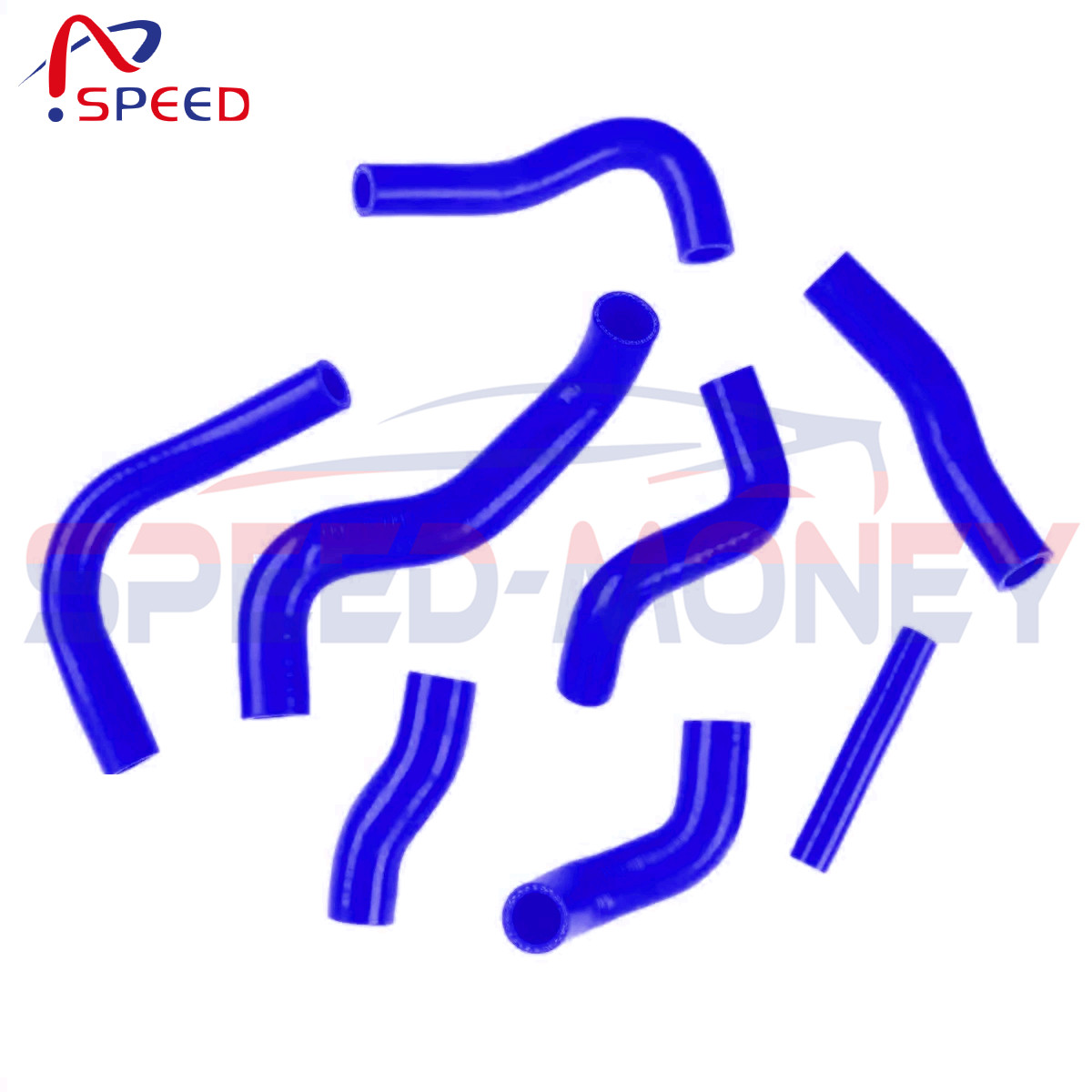 For 1985-1986 Yamaha TRI-Z 250 YTZ250  3 WHEELER Silicone Radiator Hose Yellow