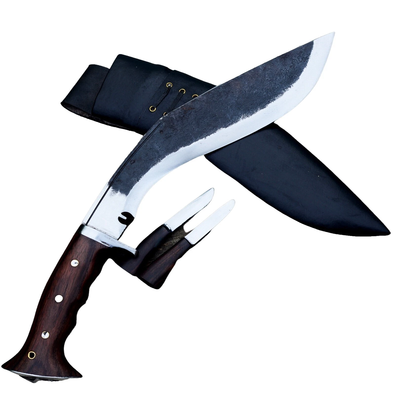 Cuchillos de hoja fija supervivientes modernos de colección