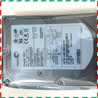 New SEAGATE ST3146707LW 146GB 10K.7 3.5'' SCSI U320 68PIN Cache 8MB HARD DRIVE