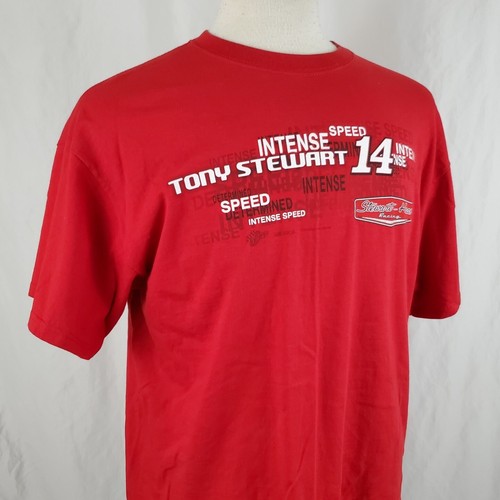 NASCAR Tony Stewart-Haas Racing #14 T-Shirt Mens Large Cotton, Winner's Circle