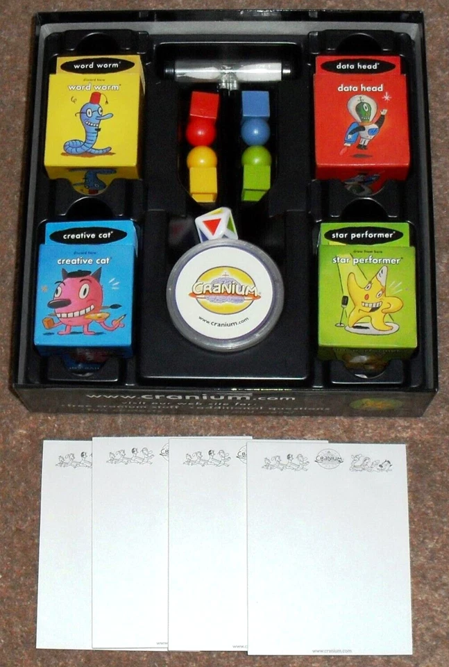 Cranium Board Game Christmas Fun Family Party Strategy 2003 COMPLETE RETRO - Image 4 of 4