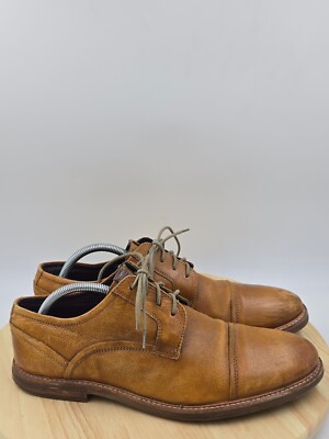 Ben Sherman Leather Derby Dress Shoes Mens sz 10.5