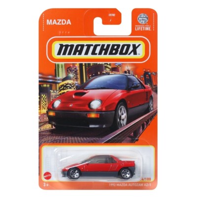 マッチボックス ロードスター マッチボックス・ミニカーのマツダ・ロードスターは肉感タップリ