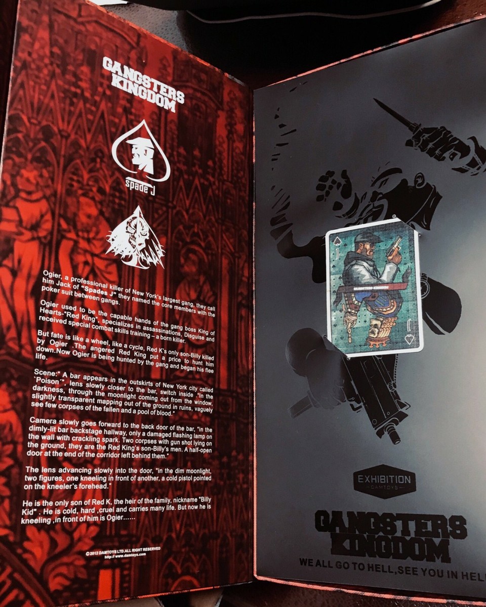 DAMTOYS 1/6 Scale Gangsters Kingdom GK001EX Spade J Action Figure