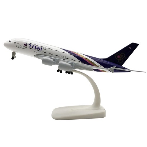1/400 20cm Aircraft Thai Airways A380 Alloy Plane Model Static Display Craft - Picture 7 of 9