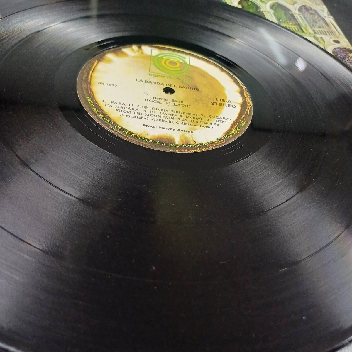 THE HARVEY AVERNE BARRIO BAND /レコード Harvey Averne - Barrio Band Rock,n Latin | eBay
