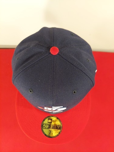 Rome Braves New Era 59Fifty Größe 7 7/8 Mütze blau rot neu mit Etikett Minor League - Bild 11 von 14