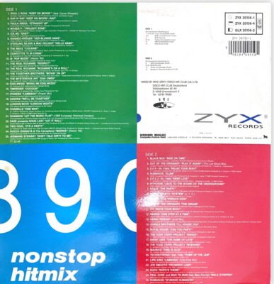 Various - Nonstop Hitmix 89/90 Vinyl LP ZYX Records ZYX 20156-1 | eBay