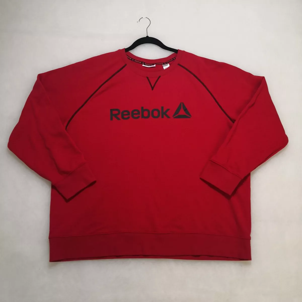 Pull reebok homme rouge top