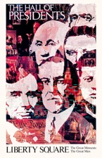 Disney Liberty Square Hall of Presidents 11" x 17" Collector's Poster